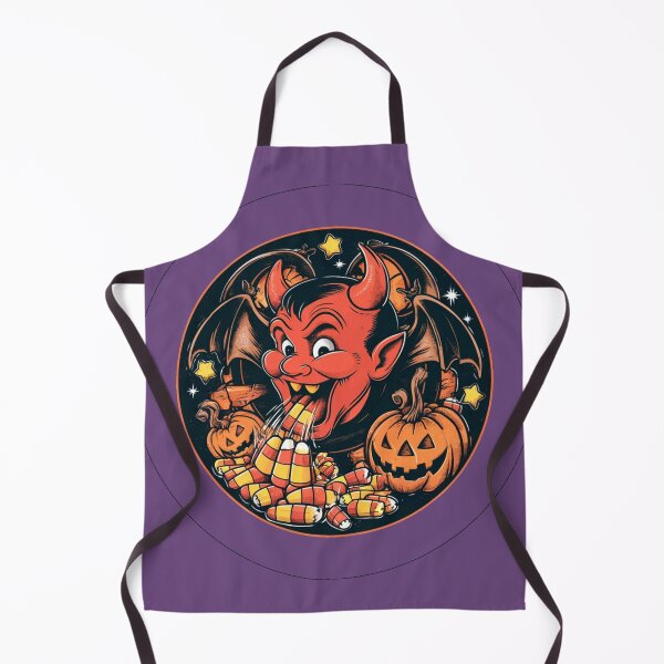 Item preview, Funny Cartoon Demon Vomiting Candy Corn designed and sold by Claw Prod Co.