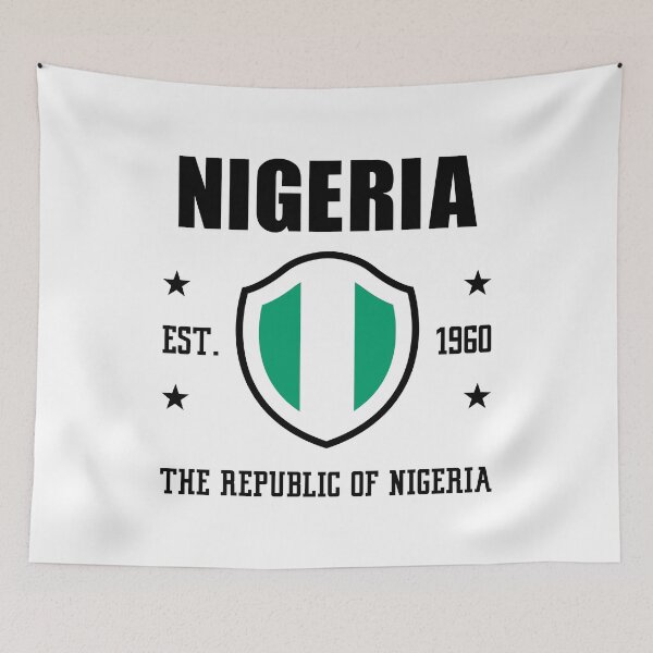 Item preview, Republic of Nigeria | Nigeria Independence Day designed and sold by PearlMoonGrapes.