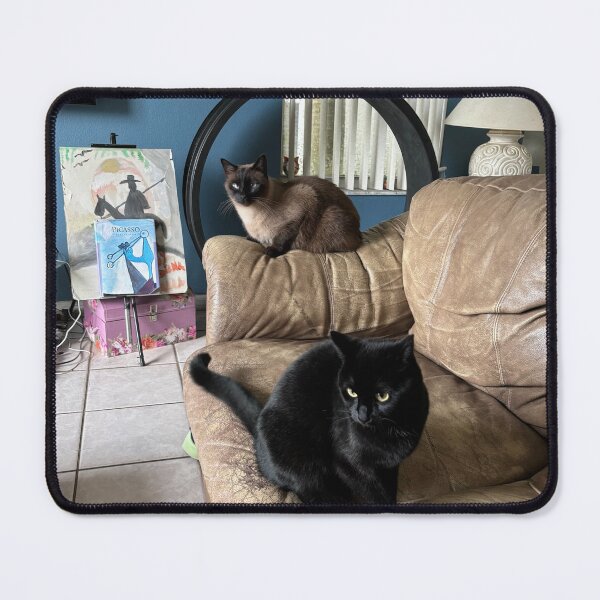 Item preview, Couch cats designed and sold by BasketKisses.
