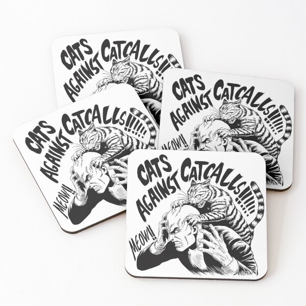 Item preview, Cats against Catcallers Feminism  designed and sold by Sm-art-y.