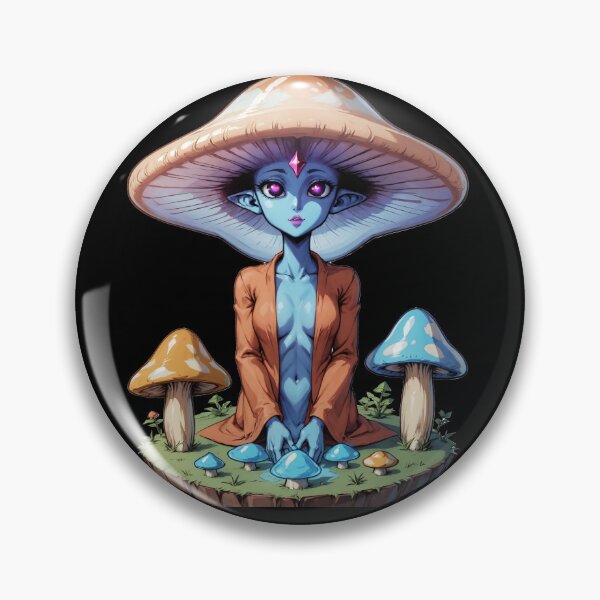 Item preview, Trippy Witchy crystal Magic Mushrooms Alter  designed and sold by Arcane  Adorable.