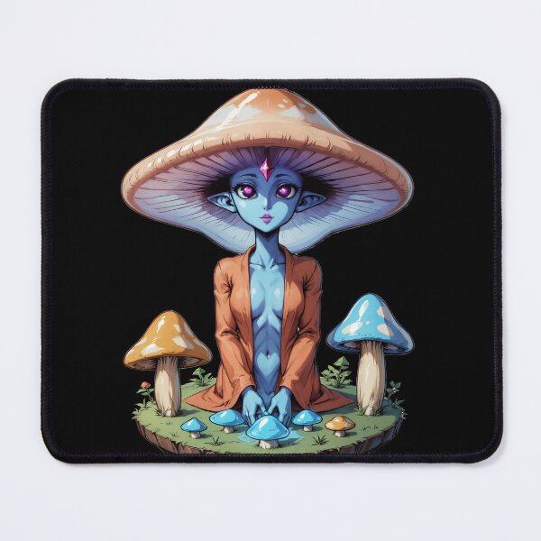 Item preview, Trippy Witchy crystal Magic Mushrooms Alter designed and sold by Arcane Adorable.