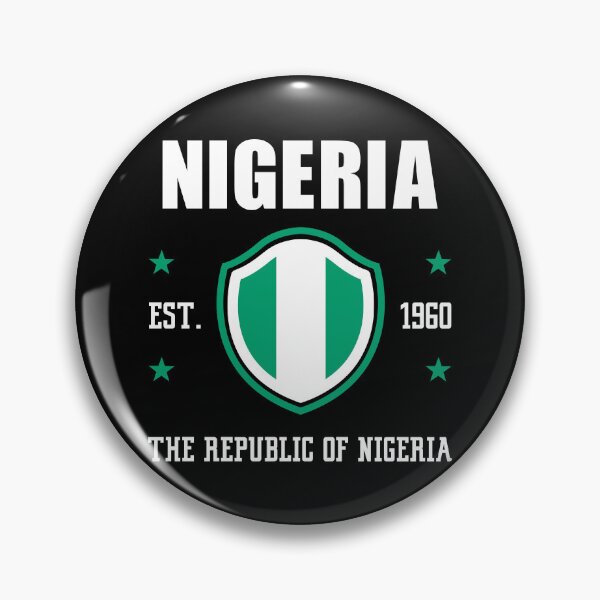Item preview, Republic of Nigeria | Nigeria Independence Day - Black designed and sold by PearlMoonGrapes.