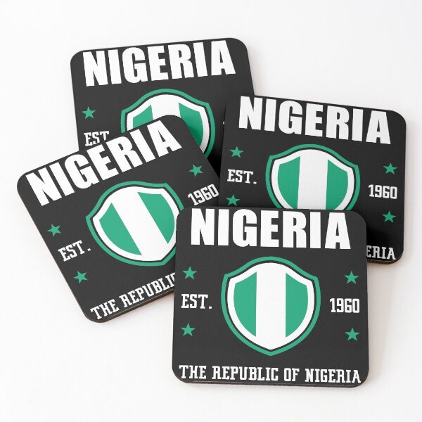 Item preview, Republic of Nigeria | Nigeria Independence Day - Black designed and sold by PearlMoonGrapes.