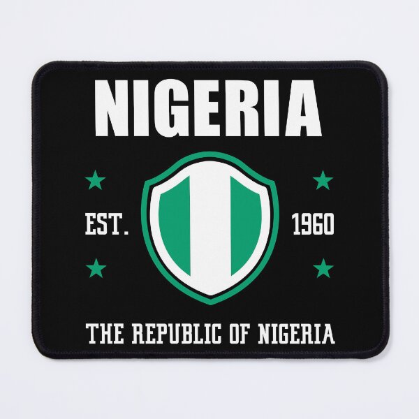 Item preview, Republic of Nigeria | Nigeria Independence Day - Black designed and sold by PearlMoonGrapes.