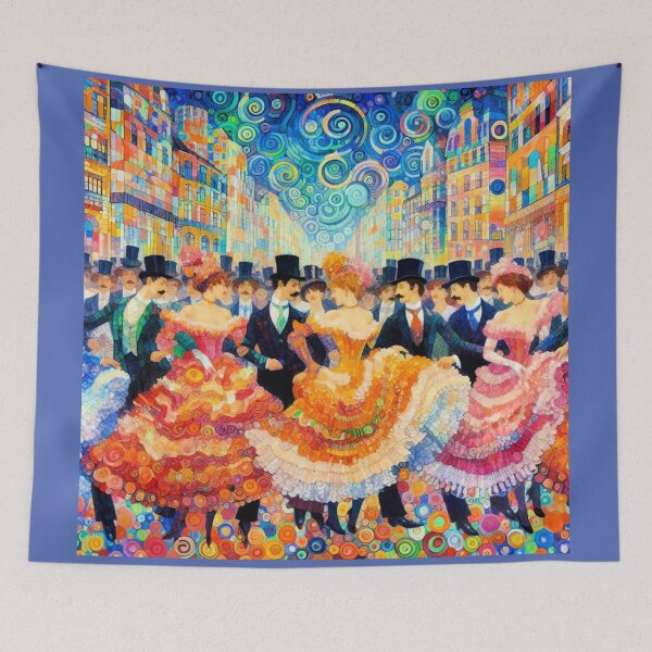 Item preview, Crowded Paris Street designed and sold by daweave77.