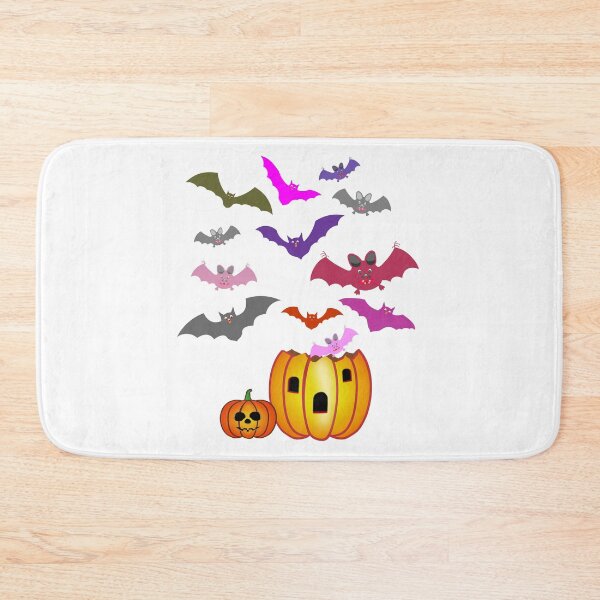 Artikelvorschau, Halloween - many bats and pumpkins entworfen und verkauft von Andy-und-Andy.