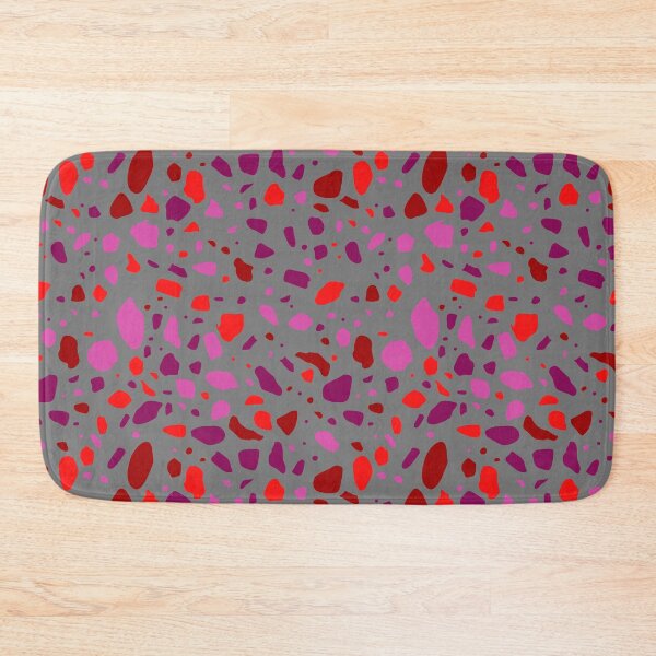 Item preview, Warm Terrazzo Colorful Reds Pattern Party Confetti Design designed and sold by EvergreenMotifs.