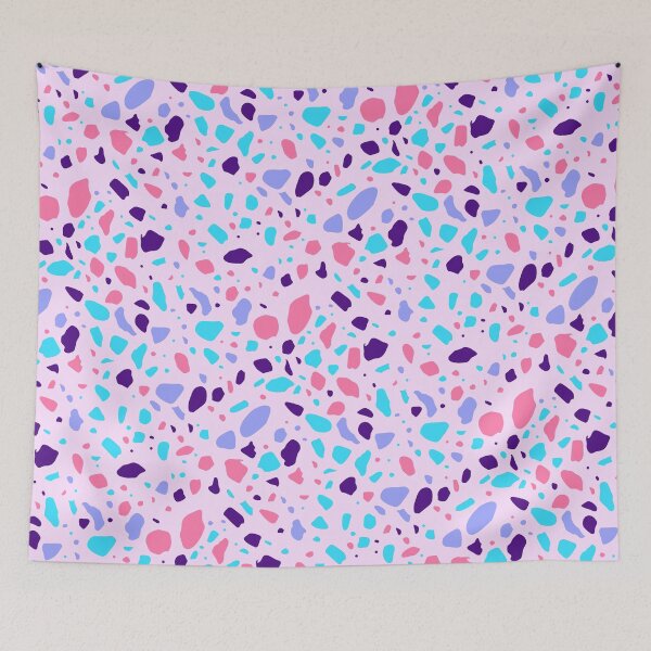 Item preview, Pastel Terrazzo Colorful Fem Pattern Party Confetti Design designed and sold by EvergreenMotifs.