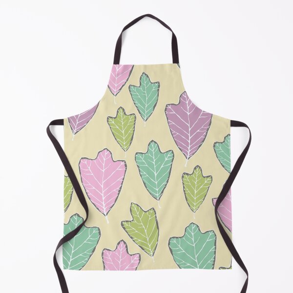 Item preview, Colorful Pastel Hand Drawn Leaves Pattern designed and sold by schorrnuff.