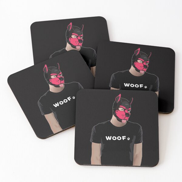 Item preview, Woof – Pup Play (Pink) designed and sold by Steve Anderssen.