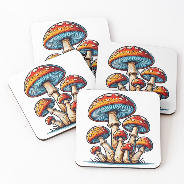 Item preview, Fairy Tale Mushroom Sticker designed and sold by Travelcases.