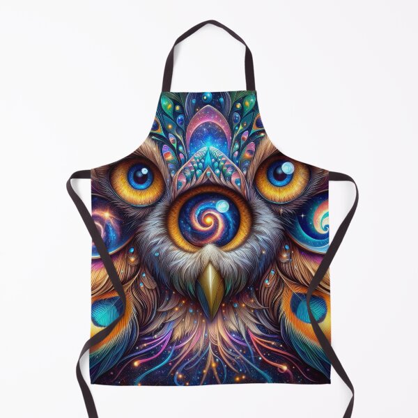 Item preview, Psychedelic Galactic Owl designed and sold by Paul Morse.
