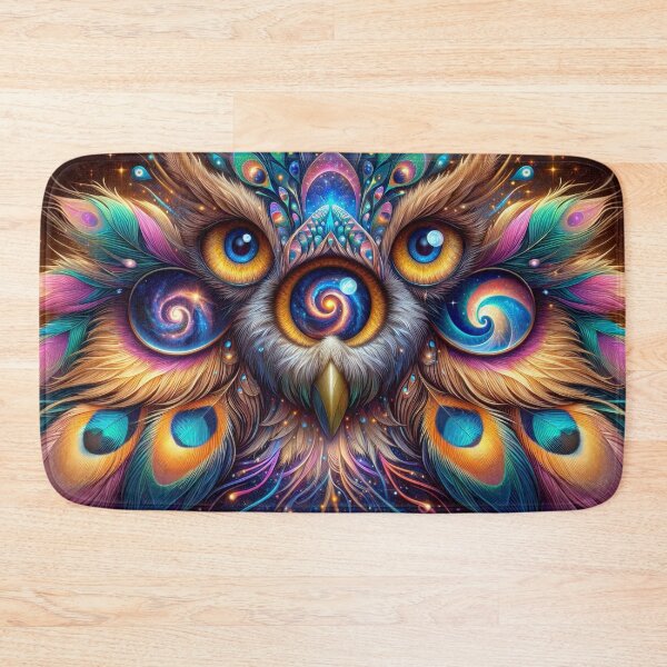 Item preview, Psychedelic Galactic Owl designed and sold by Paul Morse.