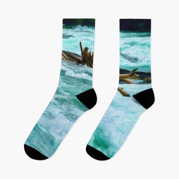 Item preview, The Turquoise River Rapids designed and sold by Pamela Storch.