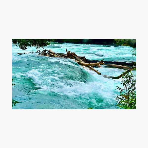 Item preview, The Turquoise River Rapids designed and sold by Pamela Storch.