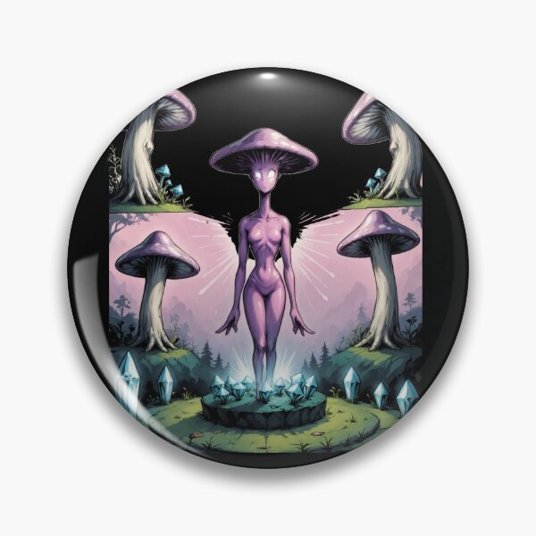 Item preview, Trippy Witchy crystal Magic Mushrooms Alter  designed and sold by Arcane  Adorable.