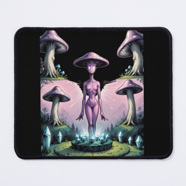 Item preview, Trippy Witchy crystal Magic Mushrooms Alter designed and sold by Arcane Adorable.