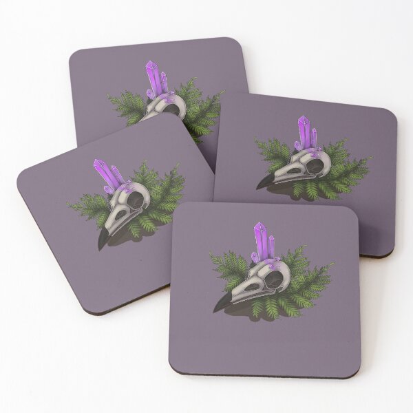 Item preview, Raven and Fern (Purple crystal) designed and sold by PINEochRAVEN.