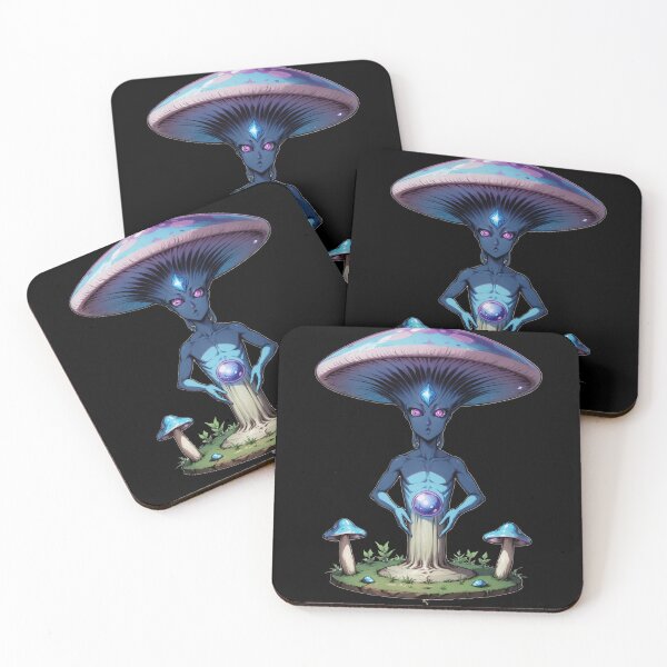 Item preview, Trippy Witchy crystal Magic Mushrooms Alter  designed and sold by Arcane  Adorable.