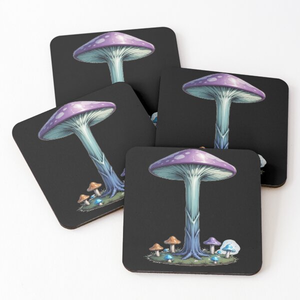 Item preview, Trippy Witchy crystal Magic Mushrooms Alter  designed and sold by Arcane  Adorable.