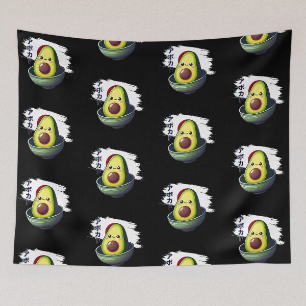 Item preview, avocado kawaii japanese designed and sold by ZerpaGiovanna.
