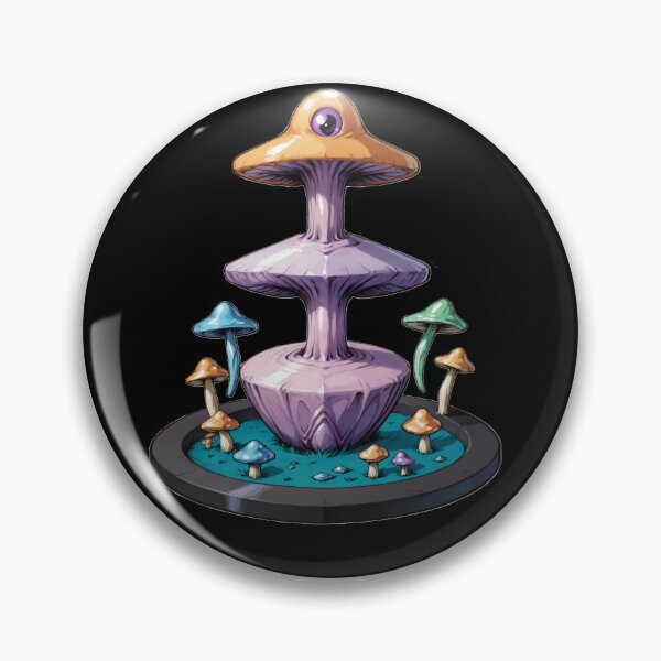 Item preview, Trippy Witchy crystal Magic Mushrooms Alter Witch designed and sold by Arcane  Adorable.