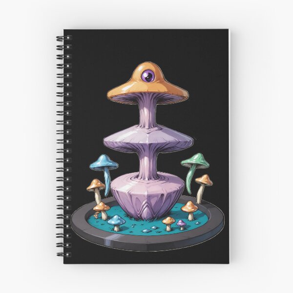 Item preview, Trippy Witchy crystal Magic Mushrooms Alter Witch designed and sold by Arcane  Adorable.