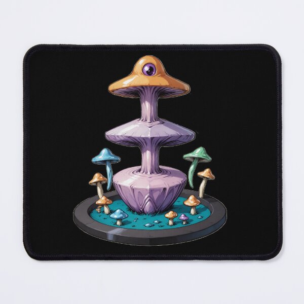 Item preview, Trippy Witchy crystal Magic Mushrooms Alter Witch designed and sold by Arcane  Adorable.