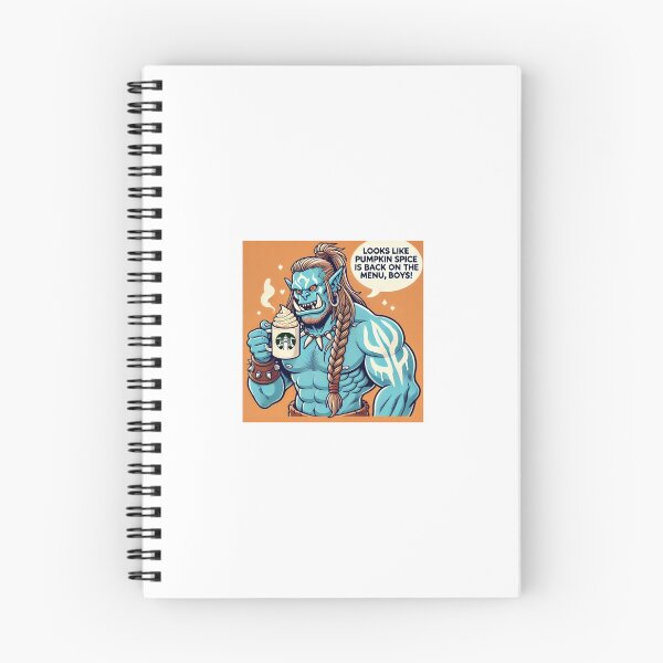 Item preview, Looks like 'pumpkin spice' is back on the menu, boys! Uruk-hai holidays art designed and sold by BWitchDesigns.
