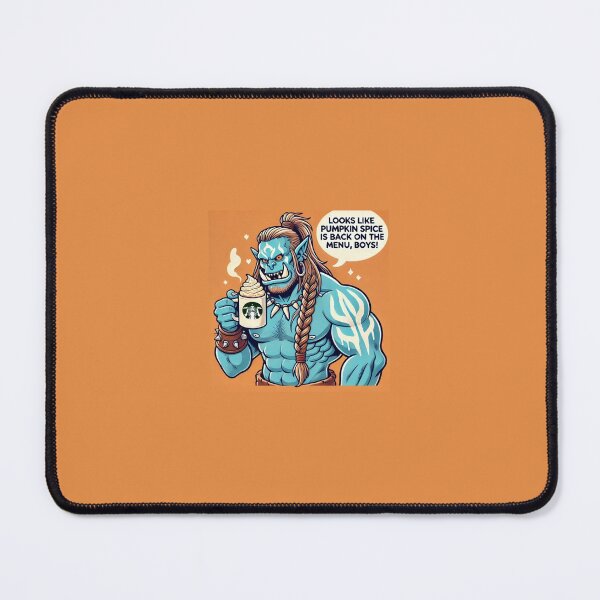 Item preview, Looks like 'pumpkin spice' is back on the menu, boys! Uruk-hai holidays art designed and sold by BWitchDesigns.