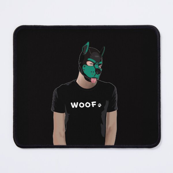 Item preview, Woof – Pup Play (Green) designed and sold by Steve Anderssen.