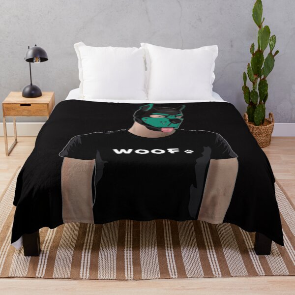 Item preview, Woof – Pup Play (Green) designed and sold by Steve Anderssen.