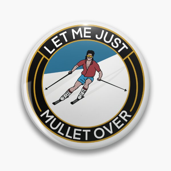 Item preview, Go for a Ski and Mullet Over designed and sold by SkiBumArt.