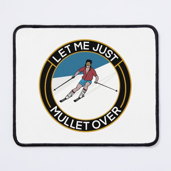 Item preview, Go for a Ski and Mullet Over designed and sold by SkiBumArt.