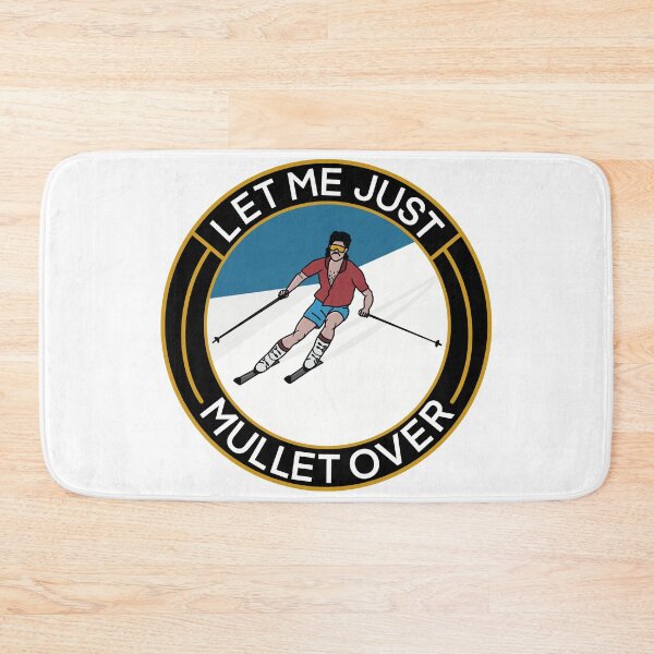 Item preview, Go for a Ski and Mullet Over designed and sold by SkiBumArt.