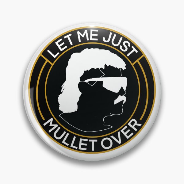 Item preview, Let Me Just Mullet Over designed and sold by SkiBumArt.