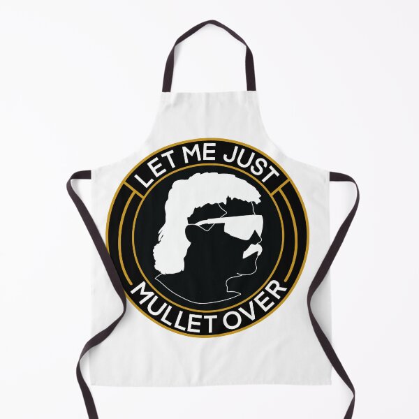Item preview, Let Me Just Mullet Over designed and sold by SkiBumArt.