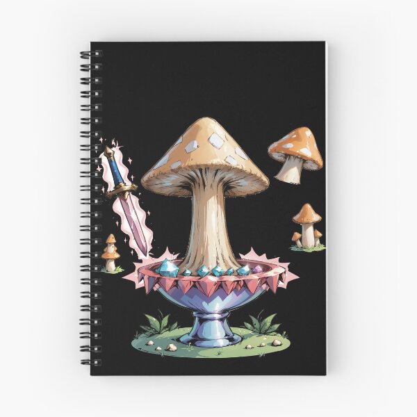 Item preview, Trippy Witchy crystal Magic Mushrooms Alter Sword designed and sold by Arcane  Adorable.