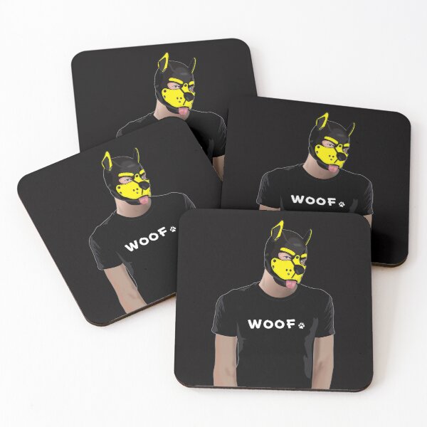 Item preview, Woof – Pup Play (Yellow) designed and sold by Steve Anderssen.