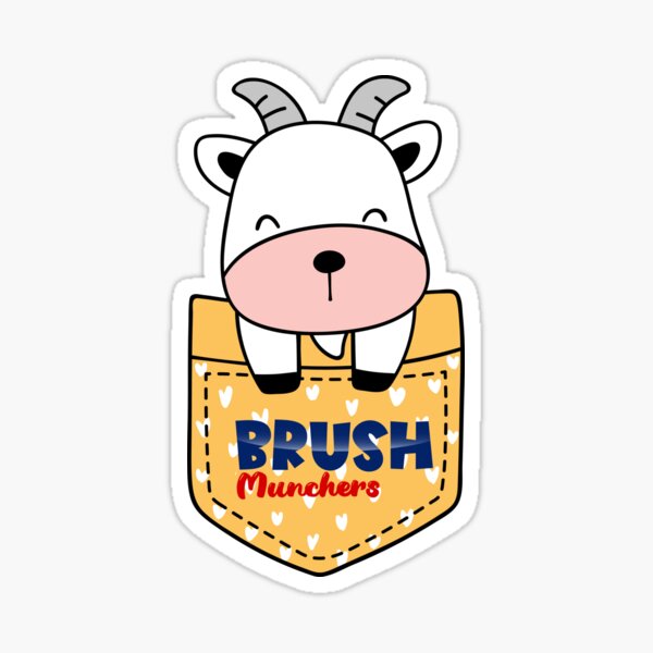 Goat in your Pocket Sticker
