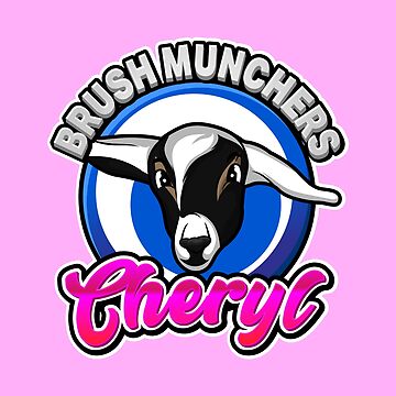 Artwork thumbnail, Brush Munchers - Cheryl the Goat by BrushMunchers