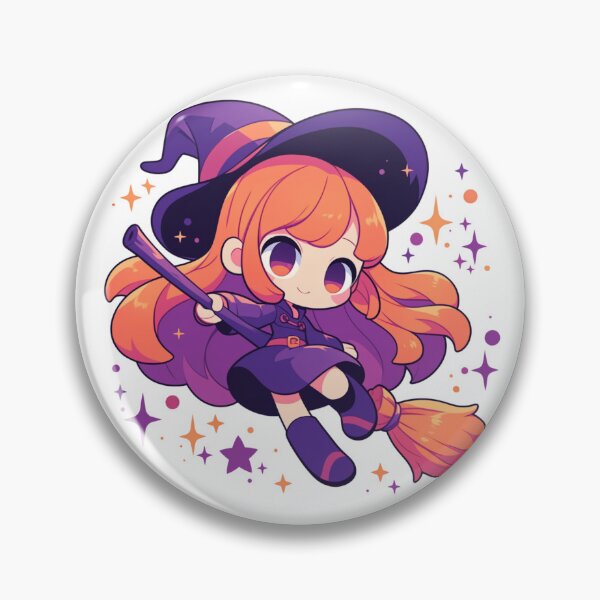 Item preview, kawaii witch designed and sold by MendaciousMina.