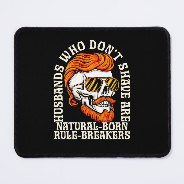 Item preview, Bearded Rule-Breaker Skull designed and sold by Maria Garcia.