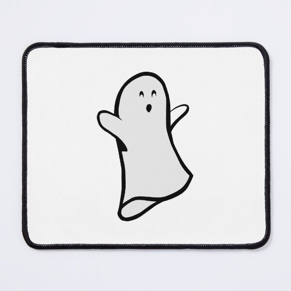 Item preview, Happy Cute Ghost Halloween Drawing designed and sold by shaldesign.