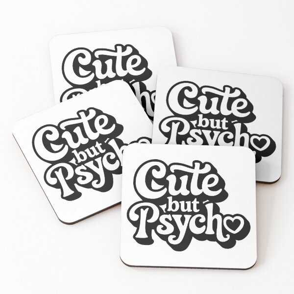 Item preview, Cute but Psycho designed and sold by graphic-genie.
