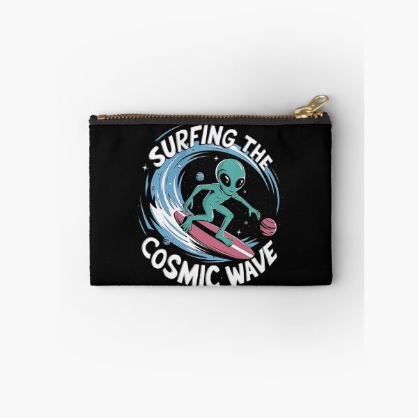 Item preview, Alien Surfing the Cosmic Wave: Space Adventure Design designed and sold by love3617.