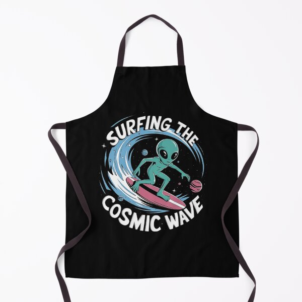 Item preview, Alien Surfing the Cosmic Wave: Space Adventure Design designed and sold by love3617.
