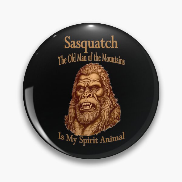 Item preview, Sasquatch - The Old Man of the Mountains, is My Spirit Animal designed and sold by BeatlesDiva.