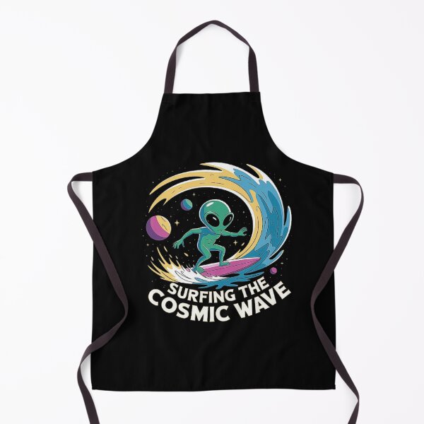Item preview, Alien Surfing the Cosmic Wave: Space Adventure Design designed and sold by love3617.